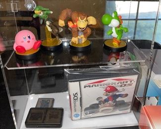 Wii U Nintendo Amiibo Figures, Mario Kart DS and other DS Games