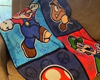 Mario Fleece Blanket