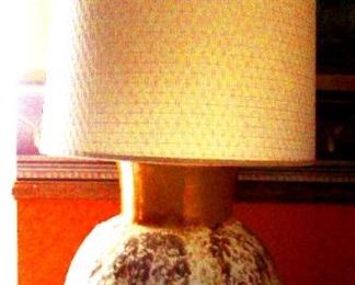 Amazing lamp..fired running ceramic