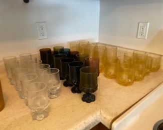 Vintage Tiffin Franciscan goblets