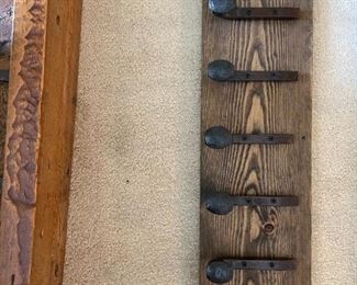 Vintage hook board