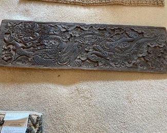 Dragon wall plaque - Thai antique (?)