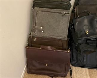 Suitcases and computer briefcases