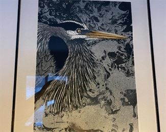 Signed Anhinga limited edition print