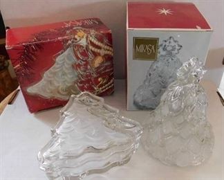 Two Mikasa Christmas Items