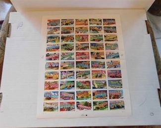 Stamp Sheet - 50 States