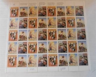 Stamp Sheet - Commemorative
