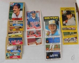 Topps & Score Baseball Cards