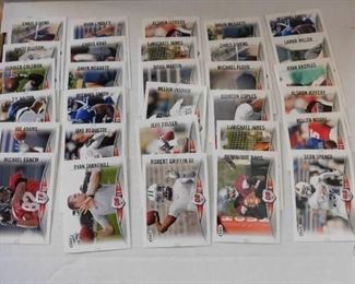 Football Trading Cards (30 ea)