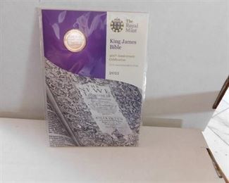 King James Commerative Coin