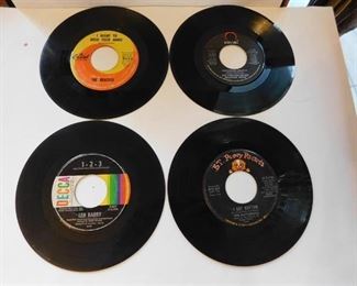 Four 45RPM Records