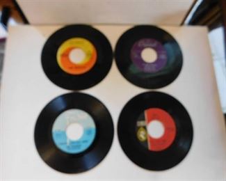 Four 45RPM Records