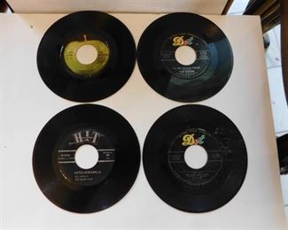 Four 45RPM Records