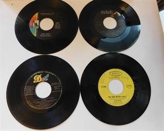 Four 45RPM Records