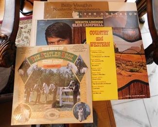 Five Country LP Albums