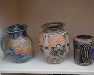 Cathra-Anne Barker Signed Pottery!!