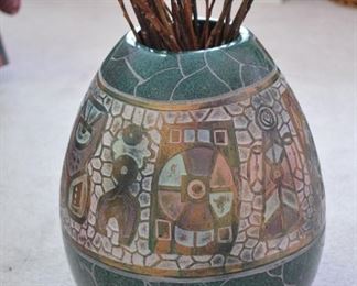 Signed Pottery Mosaic Style!