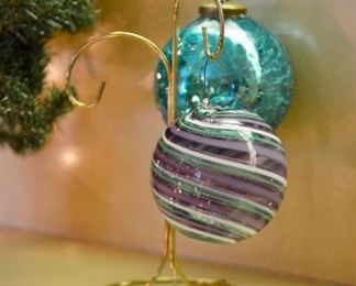 Kogel Style Vintage Ornament w/Brass Top, Etc!