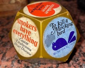 Vintage Dan-Dee 12 Sided Paperweight!