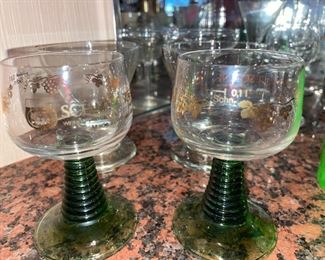 Vintage Schmitt Sohne Beehive Stem Glasses!