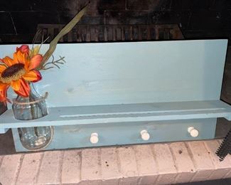 Fun Coat Rack & Shelf!