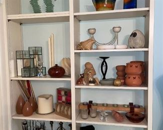 LOTS of Candles & Holders!