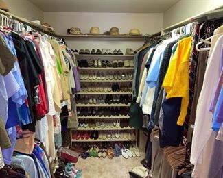 Women's Clothing : S-L, Shoes: 6 to 6-1/2, Men's Clothing: M-L, Shoes: 11!