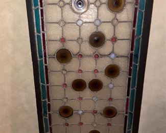 Circa 1800s Stained Glass Panel!!