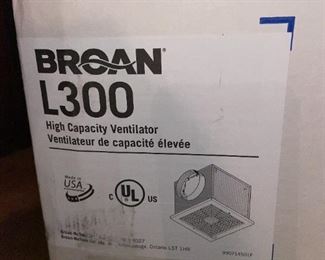 Broan L300 High Capacity Ventilator!