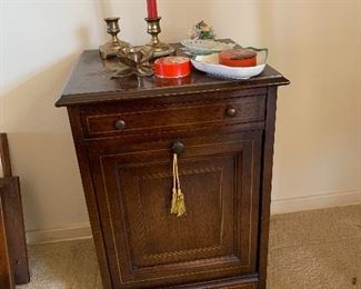 Tilt out cabinet piece, unusual vintage item