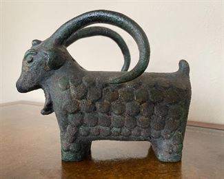 Cast Iron Ram doorstop