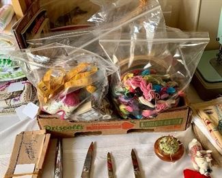 Sewing scissors and more