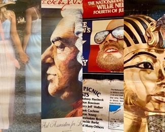 some of the posters you'll find around the house