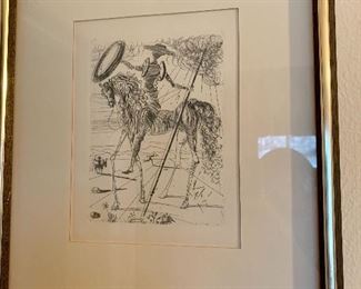 Salvador DALI "Don Quixote" Collector's Guild 