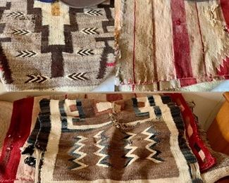 Native American textiles, as is brought back from Arizona in the 1930's