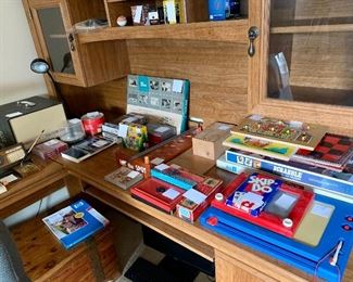 Games and puzzle and more (upstairs) 