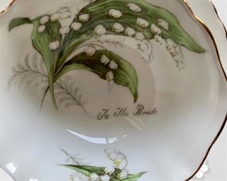 Paragon "To the Bride" teacup and saucer