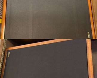 Dynaco speakers with solid walnut made in Denmark