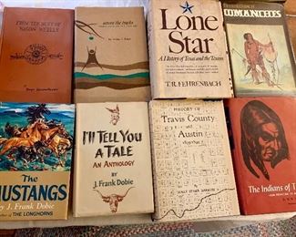 Great reading; Texana, politics, fiction, 1st editions, signed