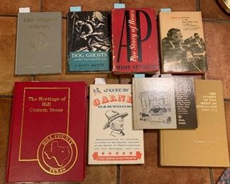 Great reading; Texana, politics, fiction, 1st editions, signed