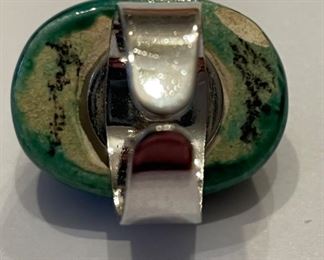 Ring stamped by artist. Photo 2 of 2.