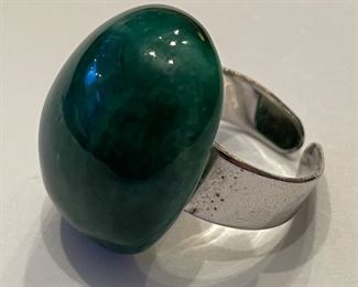 Ring stamped by artist. Photo 1 of 2.