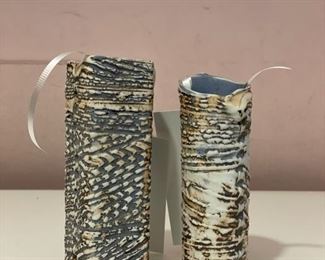 Dunnydeer faux bois bud vases. Photo 1 of 2.