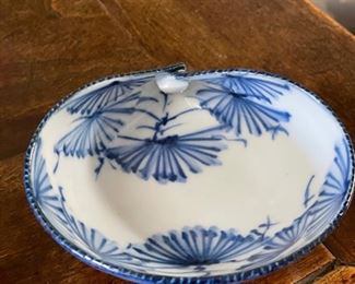Blue and white bowl. Photo 2 of 2.