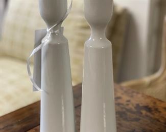 Pair of Rosenthal candlesticks. Photo 1 of 2.