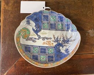 Decorative porcelain plate.