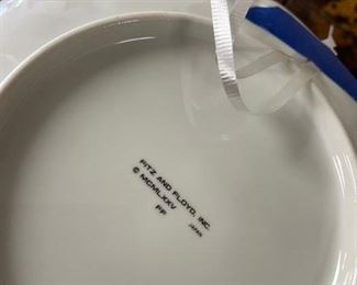 Decorative Fitz & Floyd Plate. Photo 2 of 2.