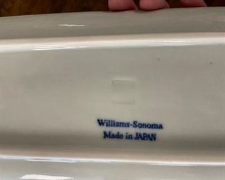 Blue & White serving platter. Williams-Sonoma. Photo 1 of 2.