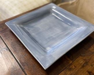 Pottery Barn blue platter. Photo 2 of 2.