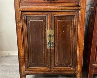 Antique Chinese Cabinet/Side Table. Measures 19" x 19" x 31. Photo 1 of 2.
